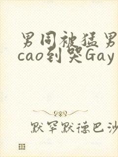 男同被猛男房东cao到哭Gay