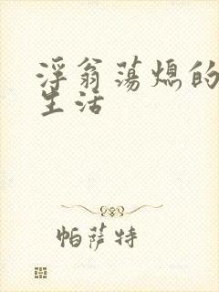 浮翁荡熄的幸福生活