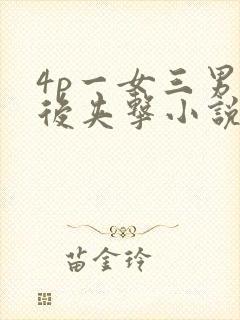 4p一女三男前后夹击小说