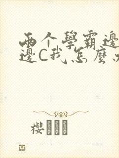 两个学霸边做题边C我怎么办