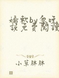 娇软by忽晚小说免费阅读