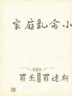 家庭乱仑小说