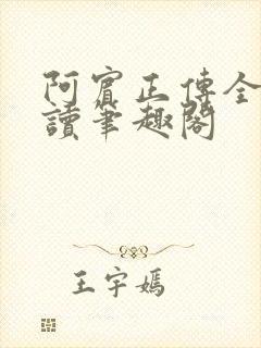 阿宾正传全文阅读笔趣阁