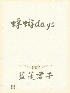 蜉蝣days
