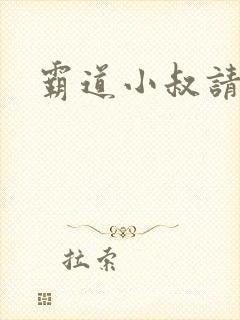 霸道小叔请轻撩