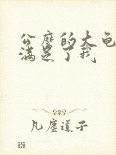 公么的大龟强大满足了我