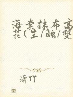 海棠抹布高岭之花(生/触/双)