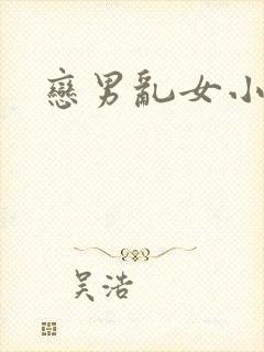 恋男乱女小说