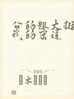 公的粗大挺进了我的密道