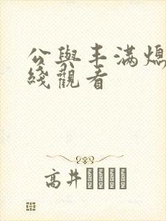 公与丰满熄4在线观看