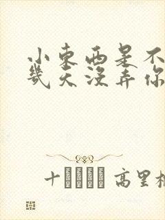 小东西是不是好几天没弄你了作文