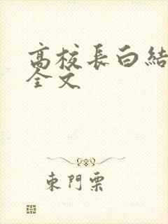 高校长白结小说全文