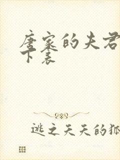 唐家的夫君们帘下衾