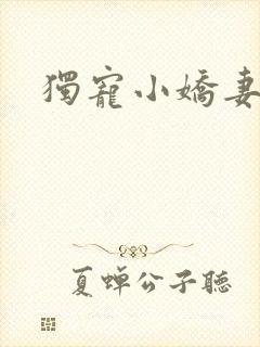 独宠小娇妻