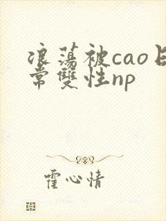 浪荡被cao日常双性np