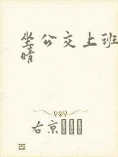 坐公交上班的苏晴