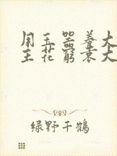 用玉器养大的公主花穷袁大夫