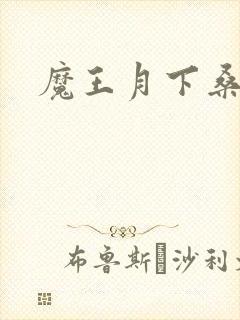 魔王月下桑