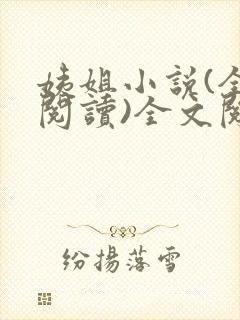 姨姐小说(全文阅读)全文阅读免费