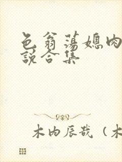 色翁荡媳肉欲小说合集