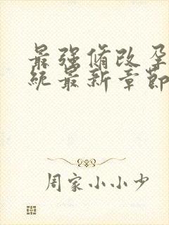 最强修改孕妇系统最新章节