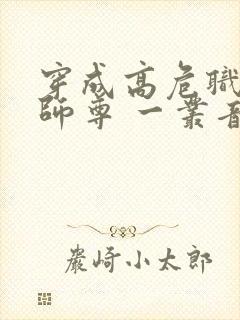 穿成高危职业之师尊 一丛音