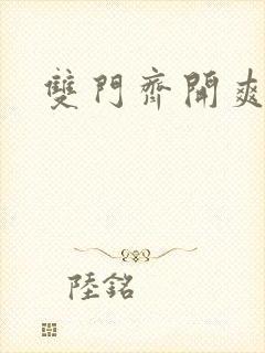 双门齐开爽死啦