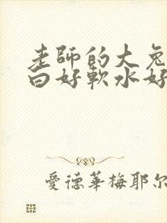 老师的大兔子好白好软水好多