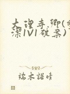 大理寺.卿(双洁1V1破案)