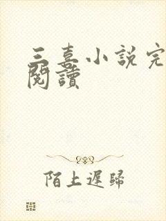 三喜小说完整版阅读