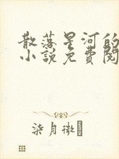 散落星河的记忆小说免费阅读全文