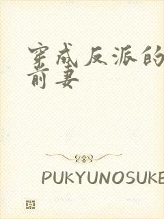 穿成反派的炮灰前妻