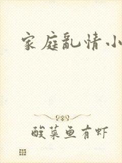 家庭乱情小说