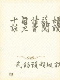 十日情苏媚的小说免费阅读全文