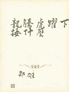 龙腾虎跃下一句接什么