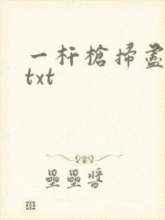 一杆枪扫尽全家txt