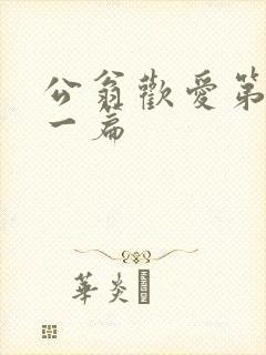 公翁欢爱第三十一篇