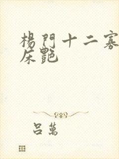 杨门十二寡妇肉床艳