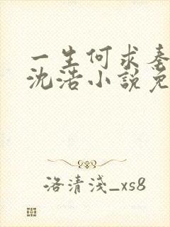 一生何求秦菲雪沈浩小说免费阅读全文