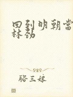 回到明朝当王爷林劲