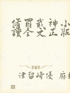 修罗武神小说阅读全文正版