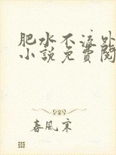肥水不流外人田小说免费阅读