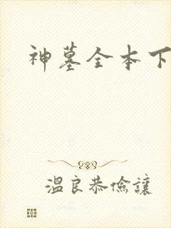 神墓全本下载