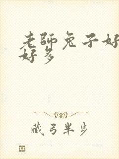 老师兔子好软水好多