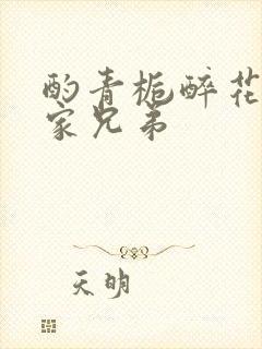 酌青栀醉花阴贺家兄弟