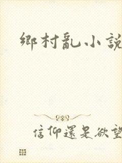 乡村乱小说