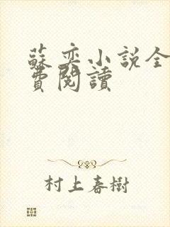 苏奕小说全文免费阅读