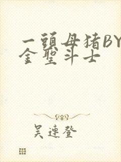 一头母猪BY黄金圣斗士