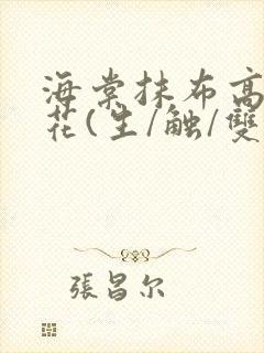 海棠抹布高岭之花(生/触/双)