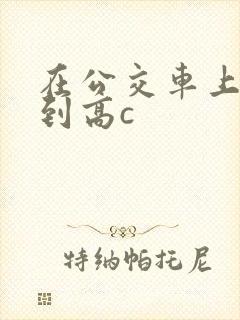 在公交车上被弄到高c